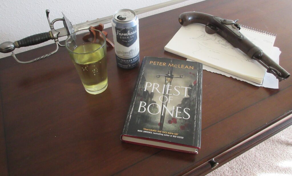 priest of bones peter mclean fantasy book review