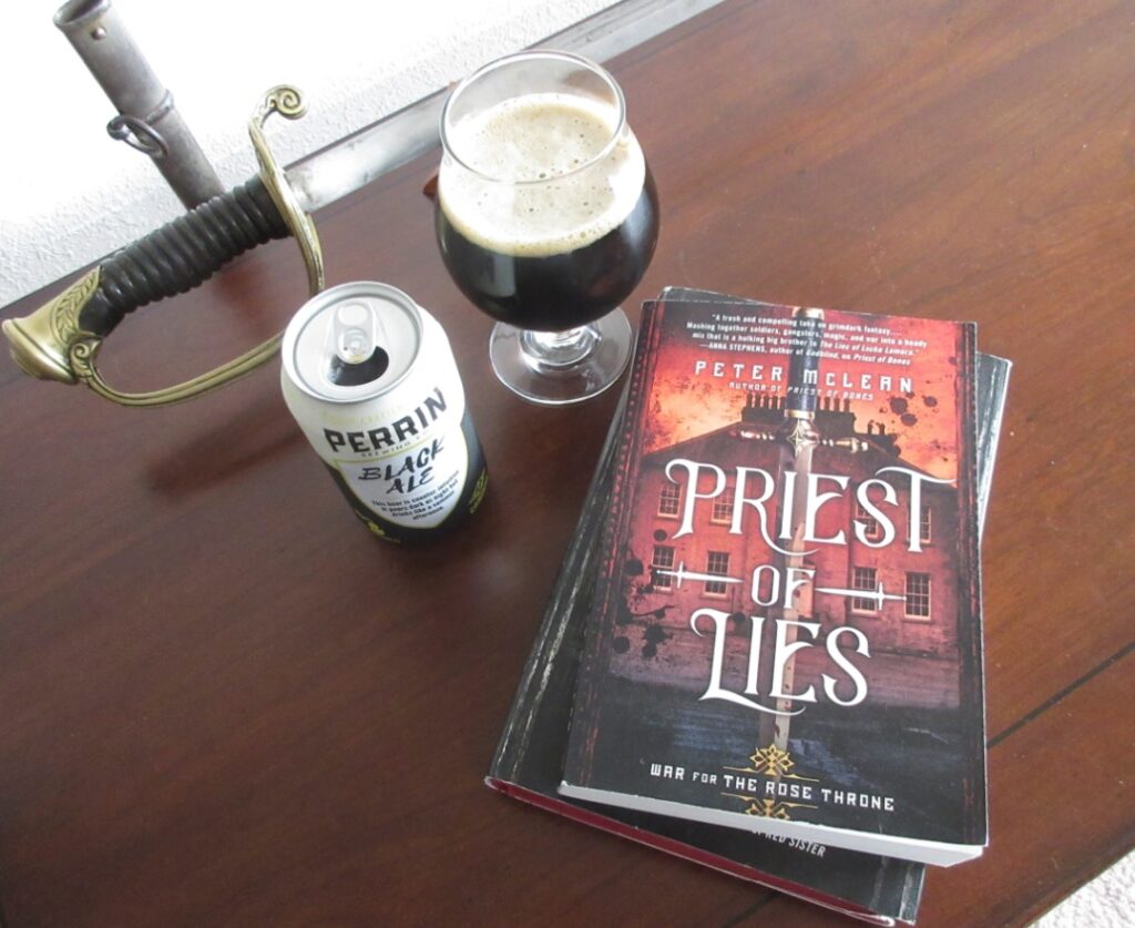 priest of lies peter mclean book review eric lewis the heron kings